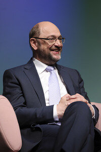 Martin Schulz zu Gast bei 'BRIGITTE Live' in Berlin