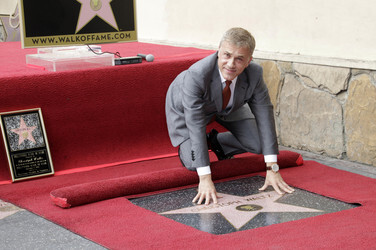 Christoph Waltz erhält einen Stern auf dem Hollywood Walk of Fame, Los Angeles
