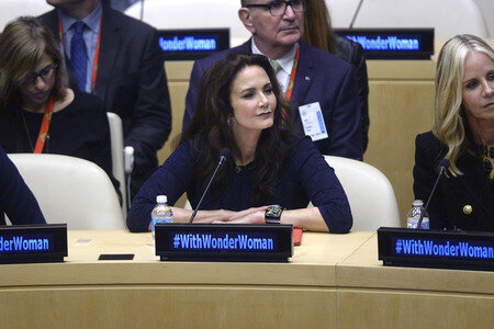 Ernennung von Wonder Woman zur UN-Botschfterin in New York
