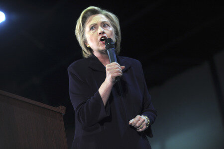 Walkampfrede von Hillary Clinton in New Jersey