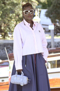 Ankunft von Alice Diop am Hotel Excelsior, Internationale Filmfestspiele von Venedig 2025