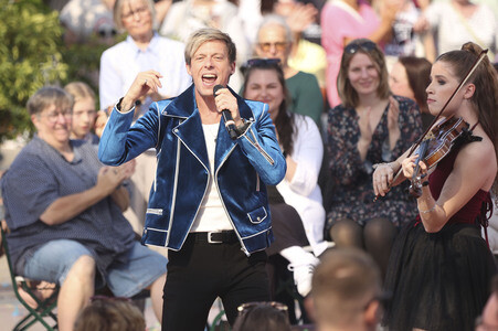 TV Show 'ZDF-Fernsehgarten' in Mainz