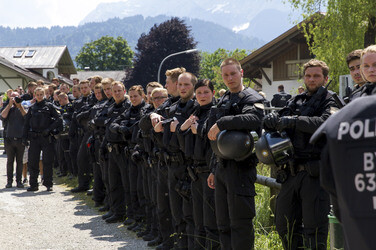 G7 Gipfel auf Schloss Elmau in Bayern