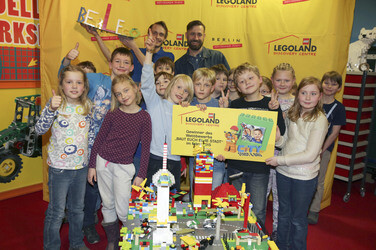 Eröffnung des neuen LEGO Spielbereichs 'City - Stadt und Bau', Berlin