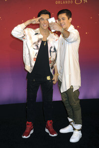 Präsentation der Austin Mahone Wachsfigur in New York