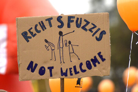 'Merkel muss weg' Demo in Berlin