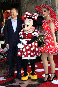 Minnie Mouse erhält einen Stern auf dem Hollywood Walk of Fame in Los Angeles