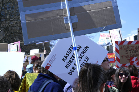 Großdemonstration von Psychotherapeuten gegen geplante Honorarkürzungen in Berlin