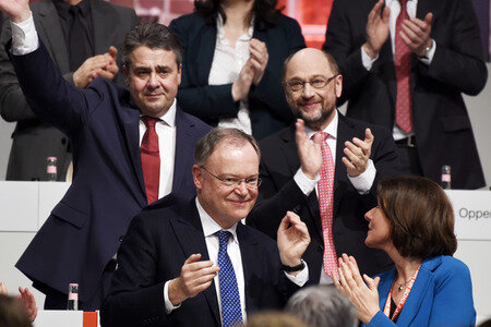 Außerordentlicher Bundesparteitag 2017 der SPD in Berlin