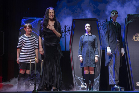Theateraufführung 'The Addams Family, The Musical' in Madrid
