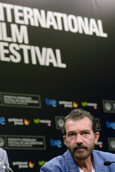 'Autómata' Pressekonferenz, San Sebastian Film Festival 2014