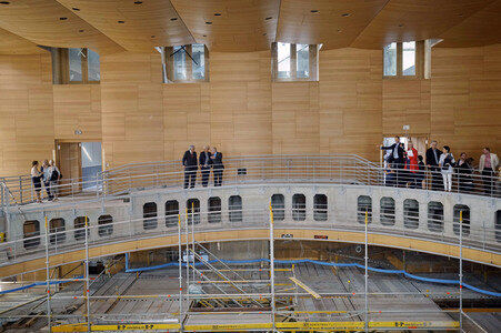 Barenboim-Said-Akademie im Magazin der Staatsoper in Berlin