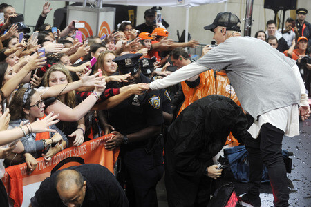 Justin Bieber in der NBC-Show 'Today' in New York