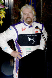 Empire State Building Lighting Ceremony mit Richard Branson in New York