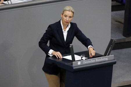 27. Sitzung des Deutschen Bundestages in Berlin