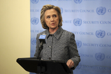 Hillary Clinton Pressekonferenz, New York