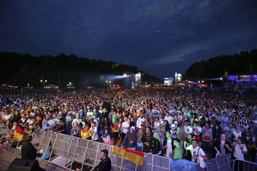 WM-Fanmeile beim Finalspiel Deutschland gegen Argentinien, Berlin
