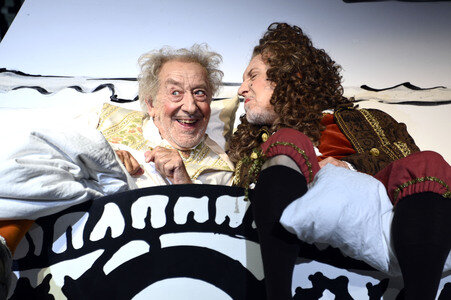 Theaterprobe 'Der eingebildet Kranke' in Berlin