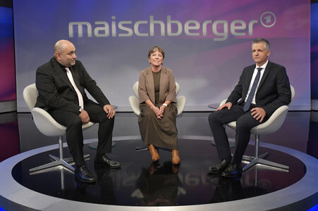 Talkshow 'maischberger' in Berlin