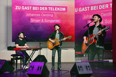 Johannes Oerding auf der IFA 2018 in Berlin