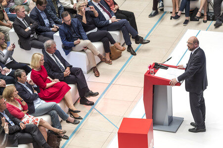 SPD Wahlprogramm-Präsentation in Berlin
