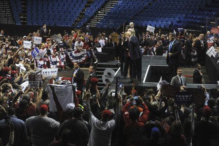 Donald Trump Wahlkampfveranstaltung in Wilkes-Barre