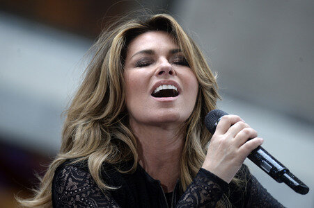 Konzert von Shania Twain in New York