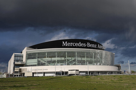 Mercedes Benz Arena in Berlin