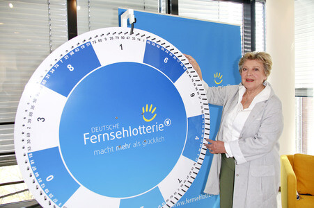 Jubiläumsziehung zum 60. Geburtstag der Fernsehlotterie in Hamburg