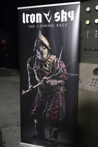 Dreharbeiten zu 'Iron Sky: The Coming Race' in Lint