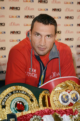Pressekonferenz zum Box-WM-Kampf Wladimir Klitschko vs. Alex Leapai, Düsseldorf