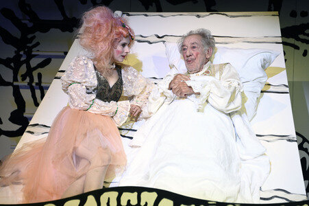 Theaterprobe 'Der eingebildet Kranke' in Berlin