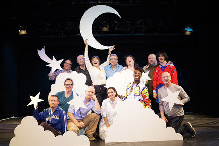 Fototermin zur Operette 'Frau Luna' in Berlin