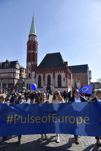 'Pulse of Europe' Kundgebung in Frankfurt