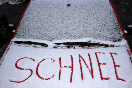 Schnee in Berlin