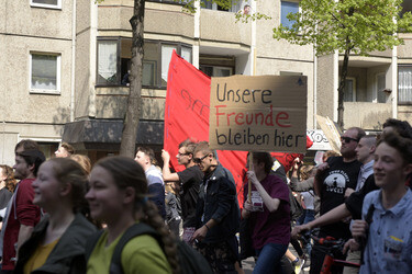 Schülerdemo für Flüchtlingsrechte, Berlin