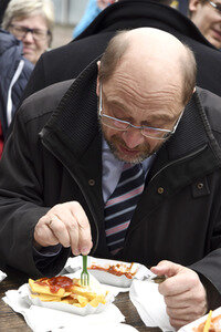 SPD-Kanzlerkandidat Martin Schulz in Darmstadt