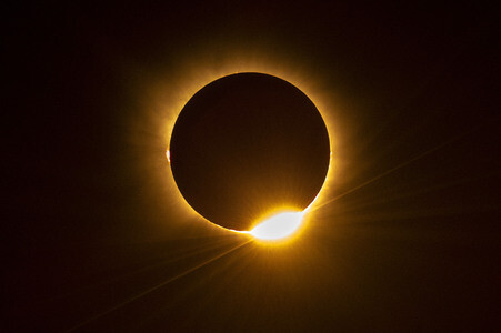 Sonnenfinsternis über Spanien