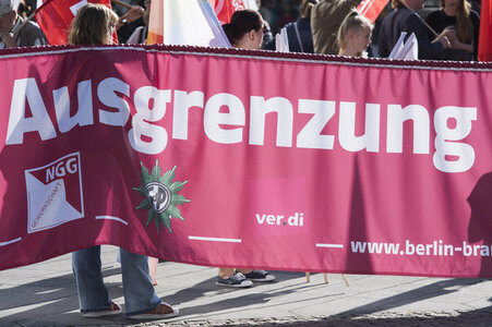 Demonstration 'Unteilbar' in Berlin