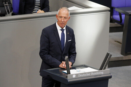 27. Sitzung des Deutschen Bundestages in Berlin