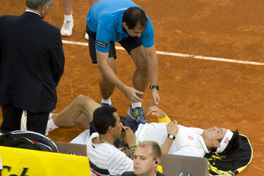 Tennis Mutua Madrid Open Match Rafael Nadal vs. Kei Nishikori, Madrid