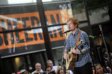 Ed Sheeran in der NBC-Show 'Today', New York