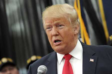 Rede von Donald Trump in New York