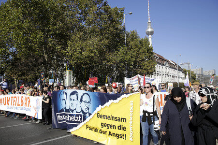 Demonstration 'Unteilbar' in Berlin