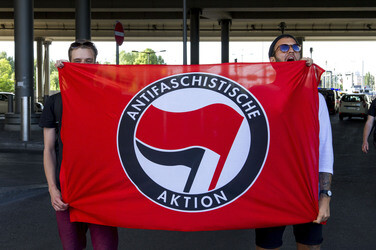 Bärgida Gegendemo in Berlin