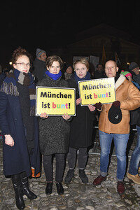 Kundgebung 'Wir sind alle von wo!' in München