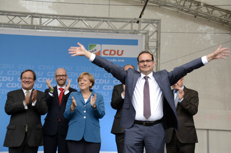 CDU-Wahlkampfveranstaltung in Essen