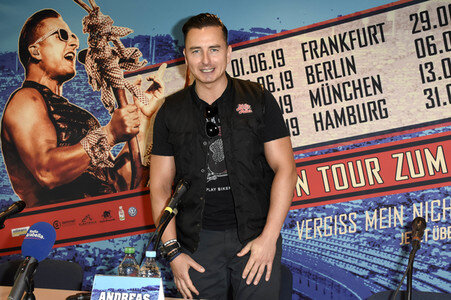 Pressekonferenz mit Andreas Gabalier München
