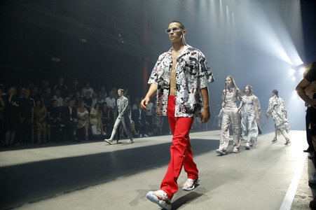 Hugo Fashion Show auf der Berlin Fashion Week Spring/Summer 2019