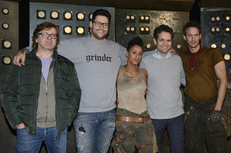 Dreharbeiten zu 'Iron Sky: The Coming Race' in Lint